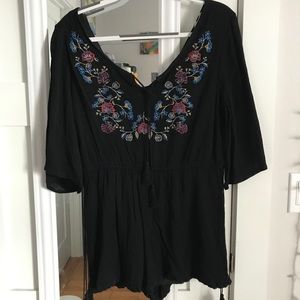 Black romper
